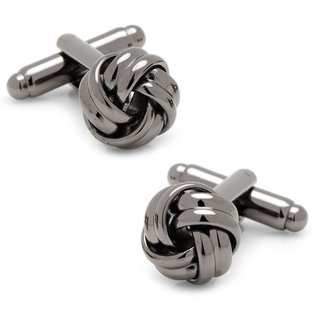 Men's Silver Knot Cufflinks